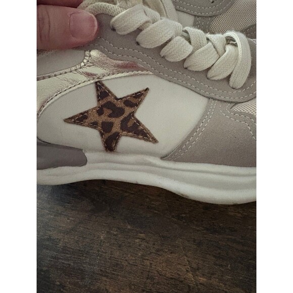 Vintage Havana Kristen Glitter Womens Shoes Sz 7.5 Glitter Multi Sneakers - Picture 3 of 5